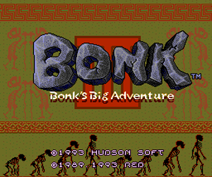 Bonk III - Bonk's Big Adventure (USA) Screenshot